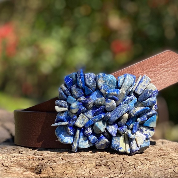 Blue Lapis Buckle - Picture 5 of 6